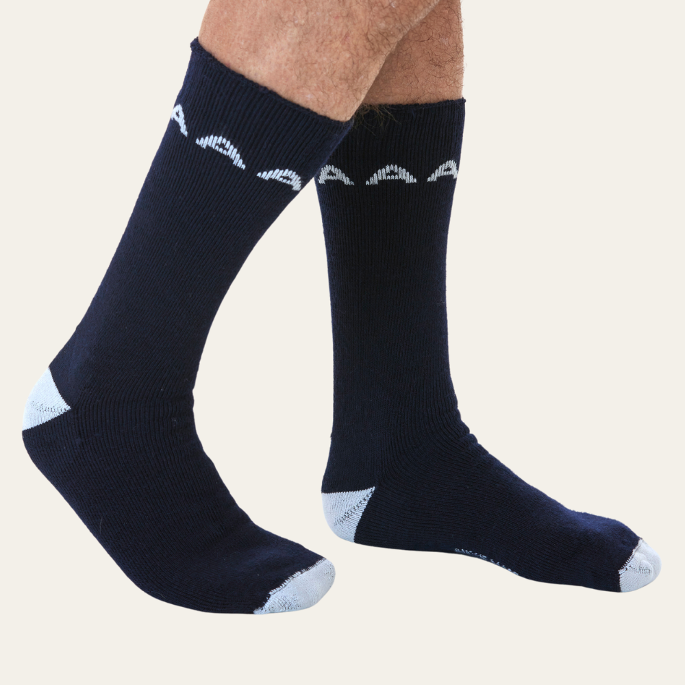 Australian Made Merino Enforcer Wool Work Socks
