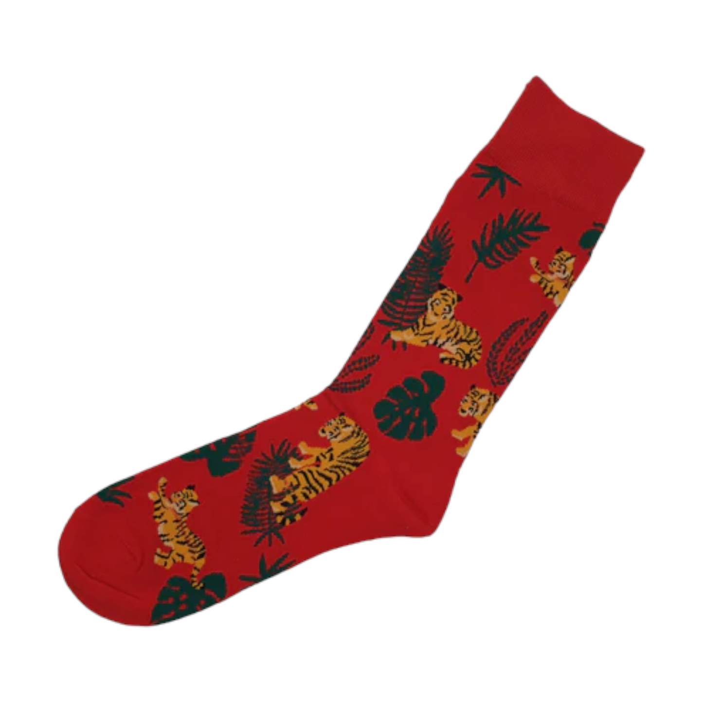 Fashion Pattern Socks - Tiger