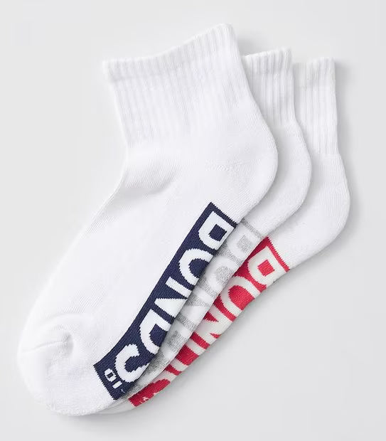 Bonds Cushion Foot 1/4 Crew Socks 3 Pair Pack