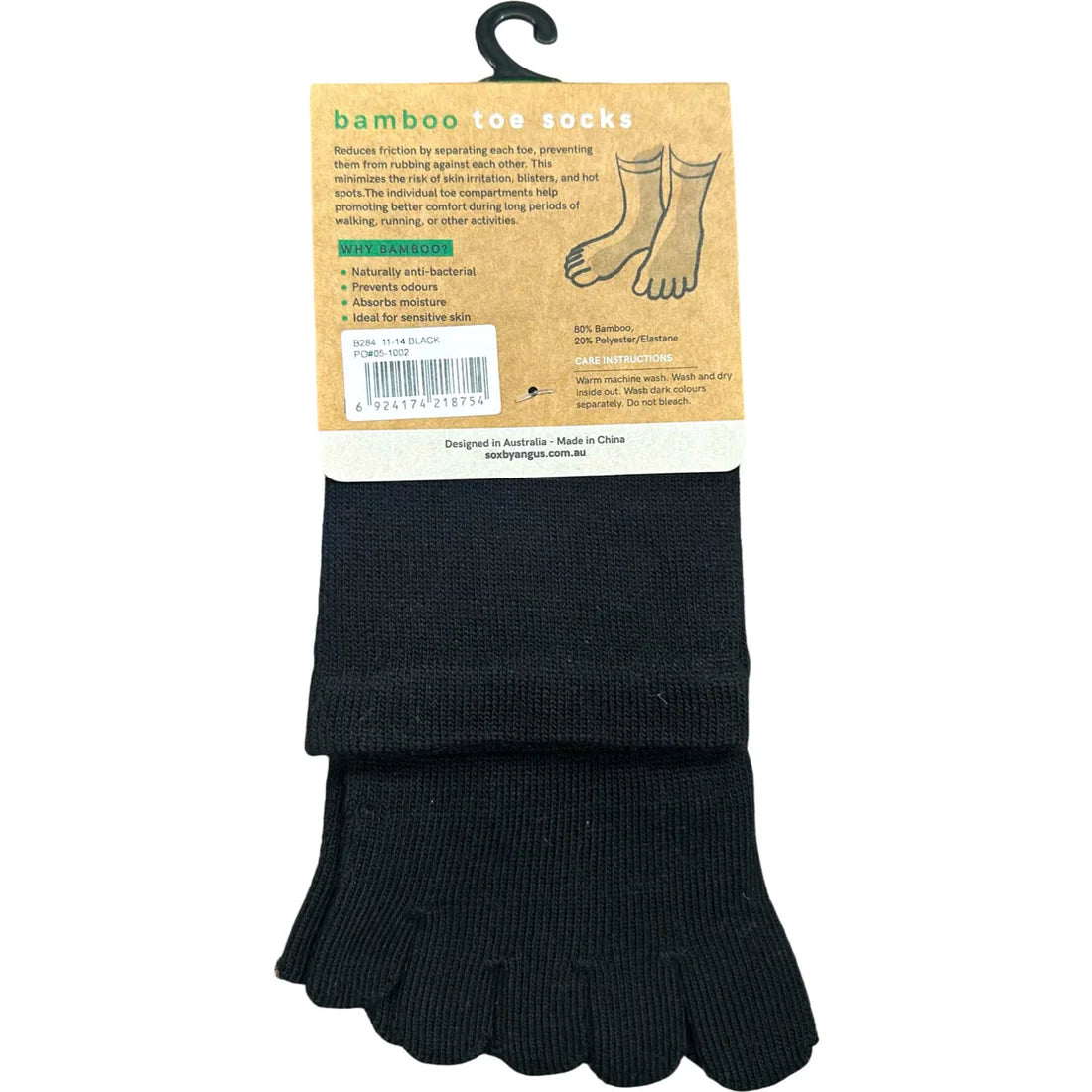 Bamboo Toe Loose Top Socks