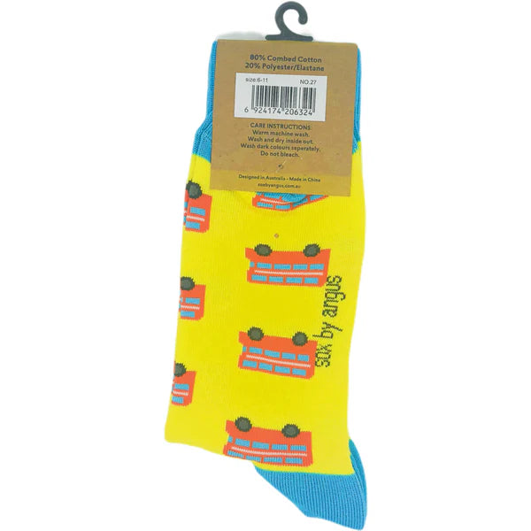Double Deck Bus Socks