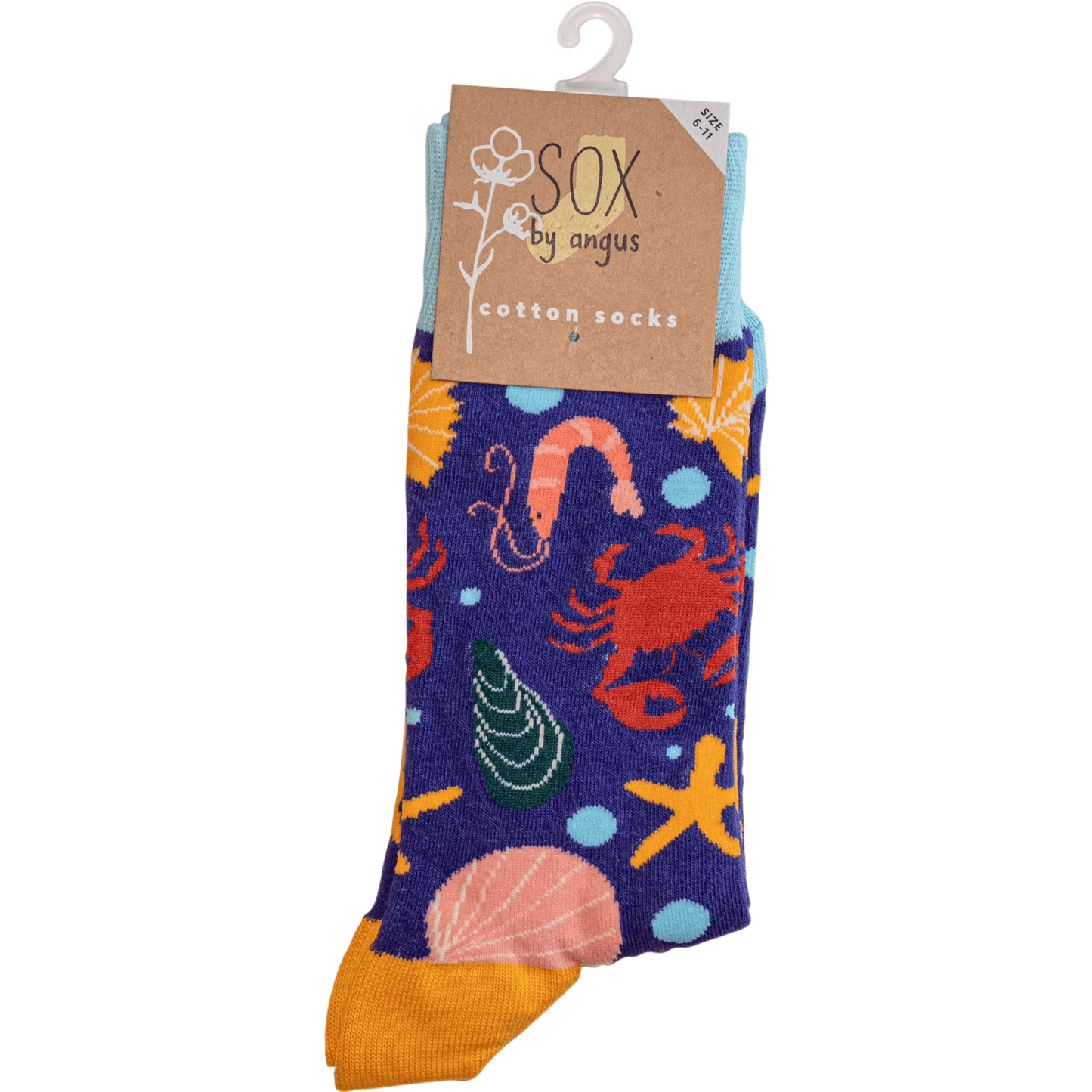 Sea Creatures Socks