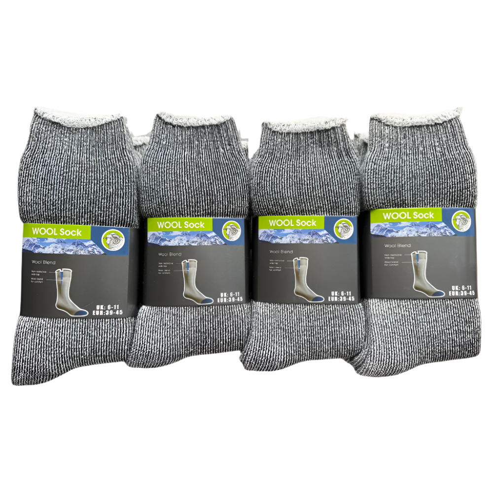 Wool Blend Socks 1 Dozen