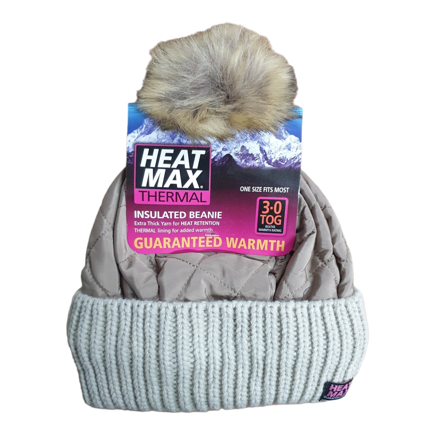 Heat Max Thermal Ladies Francis Beanie - Beige