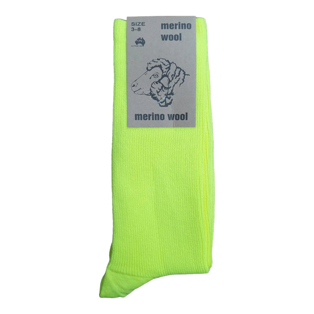 Merino Wool Fine Knit Dress Socks