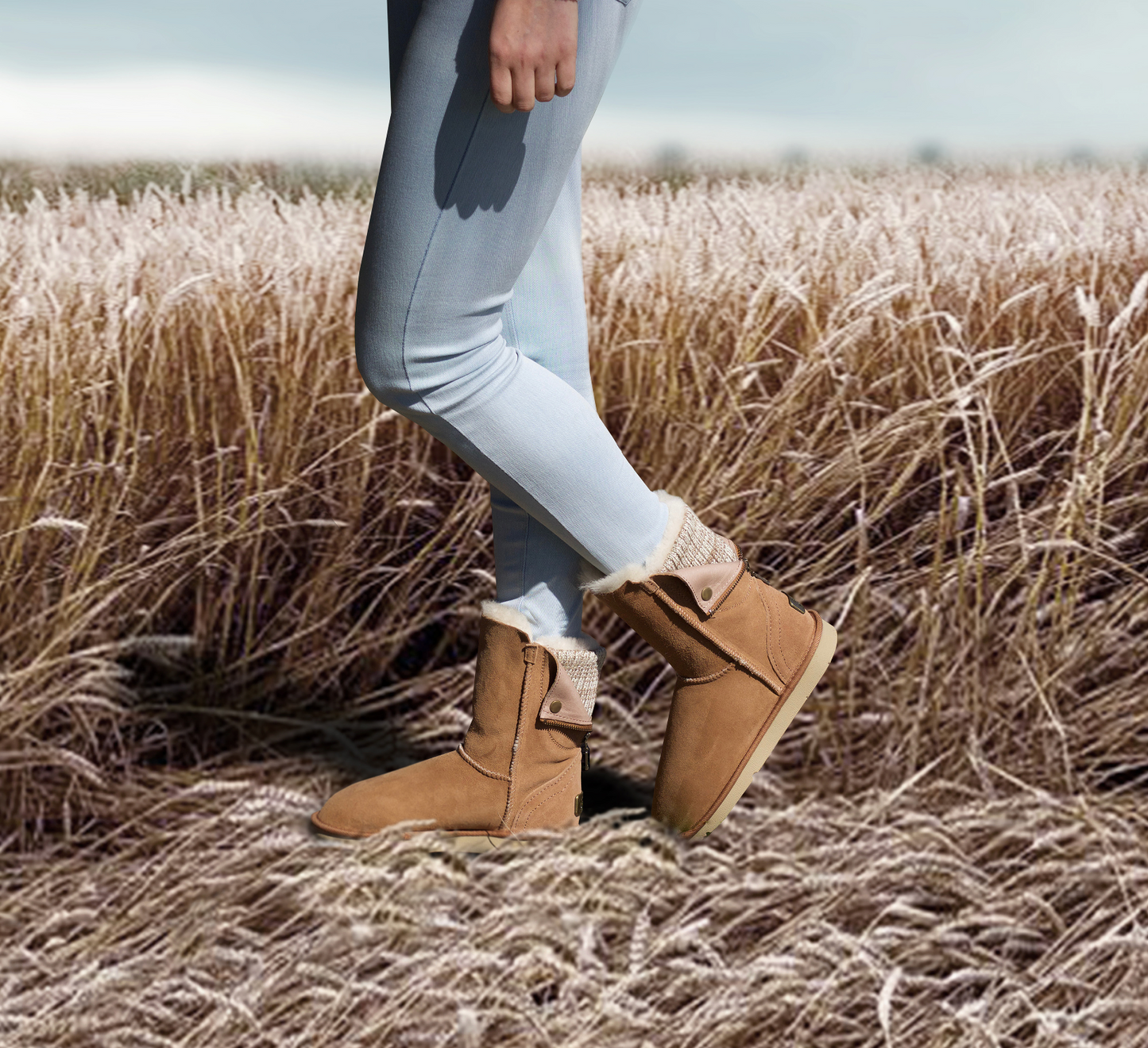 Moto Knit UGG Boot AUSTRALIAN MADE