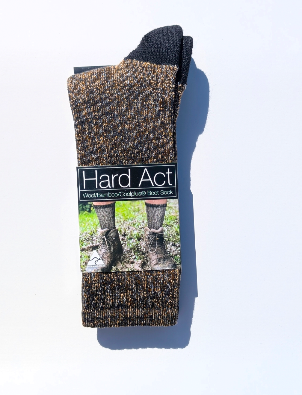 Hard Act Wool/Bamboo/Coolplus® Boot Sock