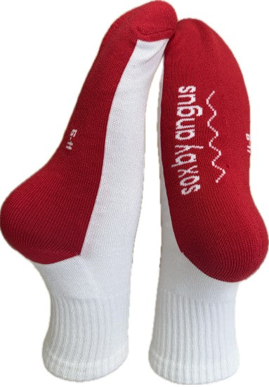 Bamboo Soft Cushion Quarter Crew Sport Socks