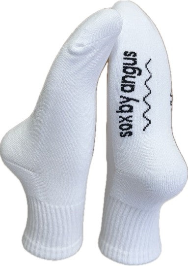 Bamboo Soft Cushion Quarter Crew Sport Socks