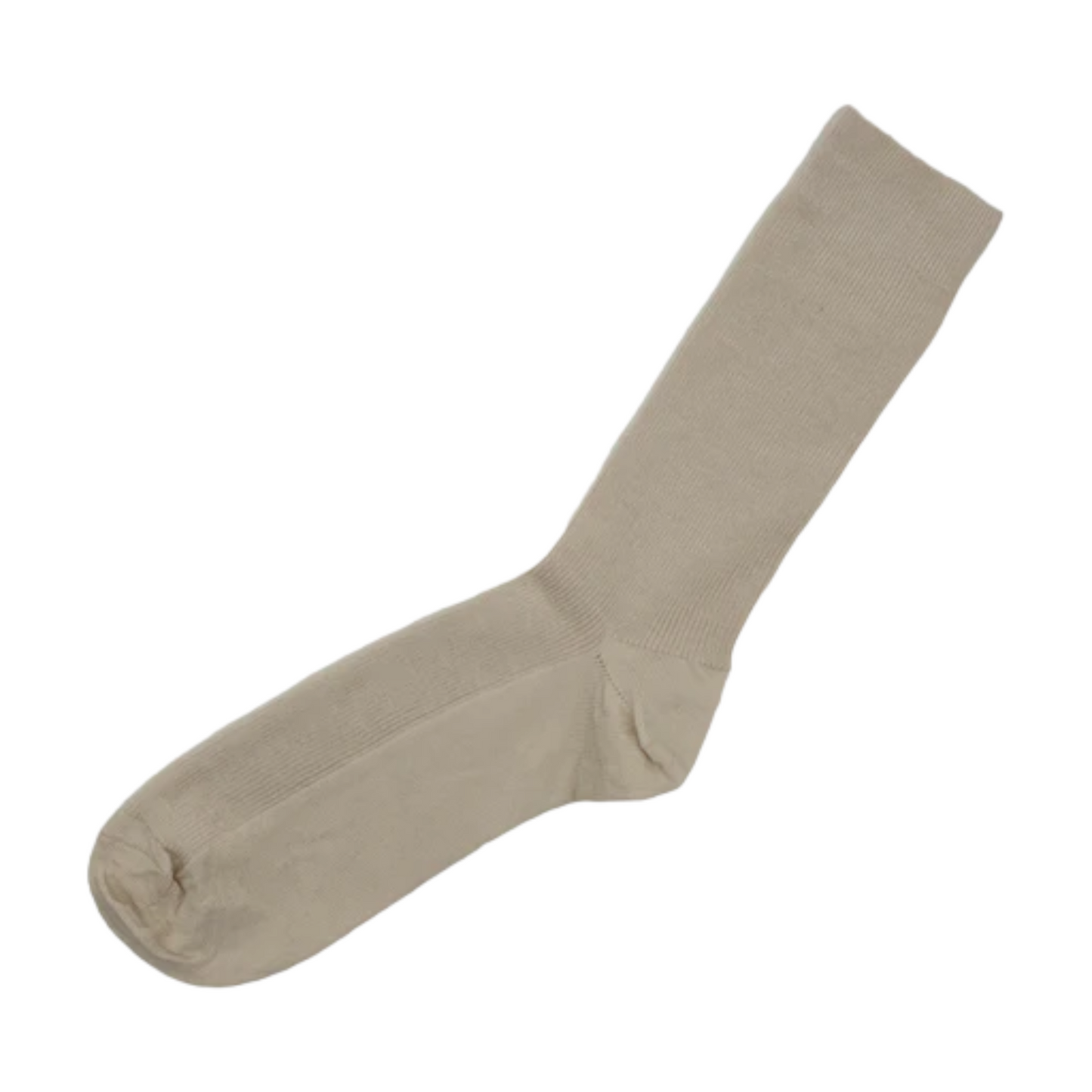 Wize Guys Wool Blend Dress Socks 6-11 Beige