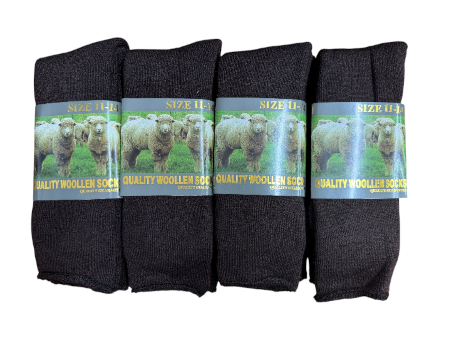 Mid Weight Quality Woollen Socks 1 Dozen