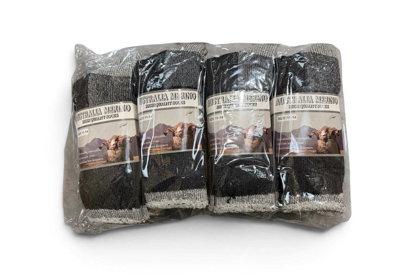 Mighty Tough High Quality Work Socks 1 Dozen