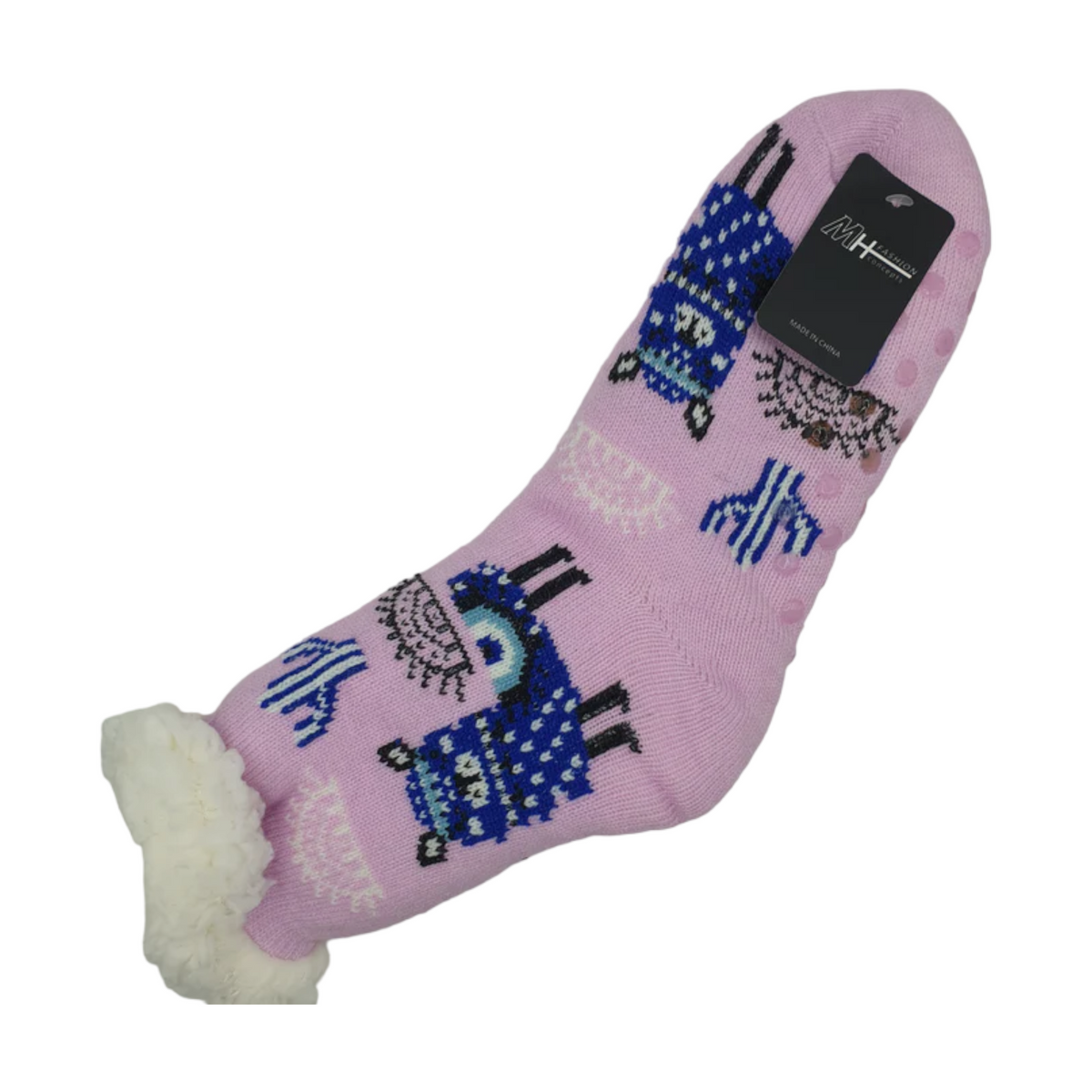 Fashion Toe Socks Navy Rainbow –