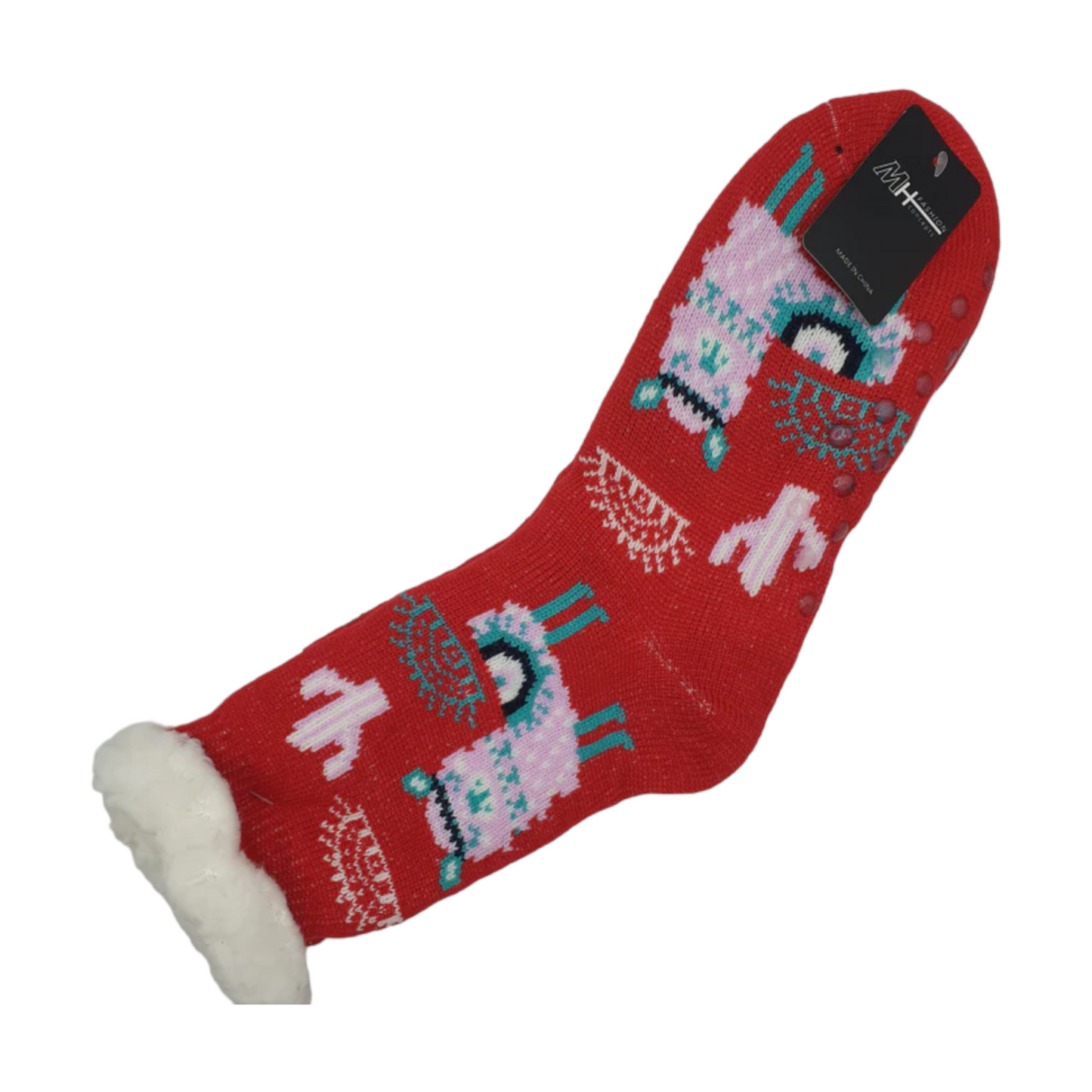 Sherpa Lined Slipper Sock