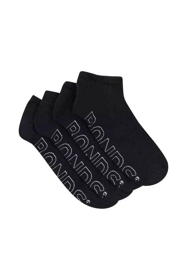 Bonds Lightweight Ankle Socks 4 Pair Pack 6-10