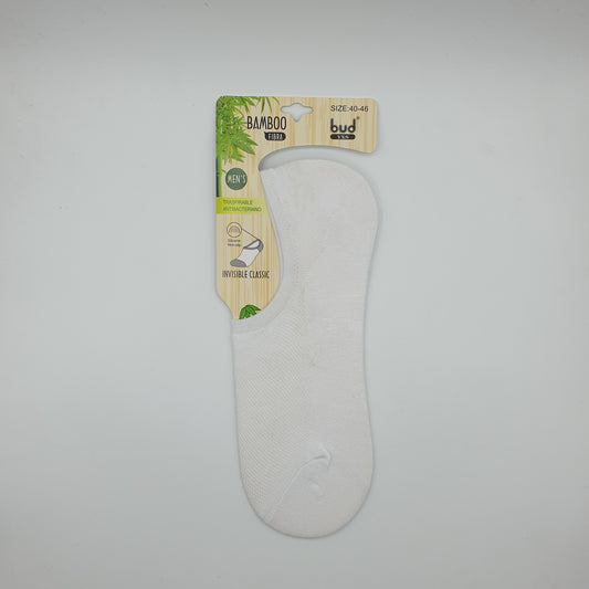 Bamboo Fibra Footlets  6-10 White