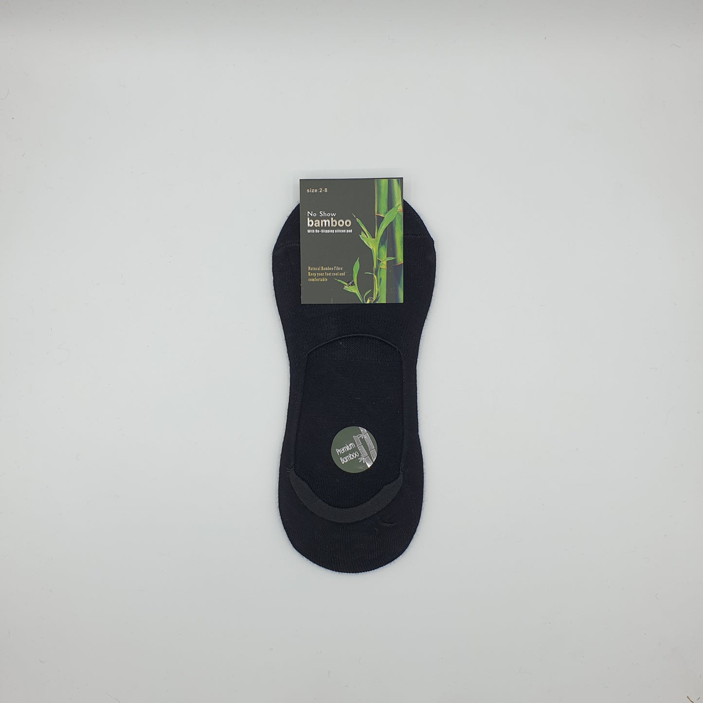 Bamboo Sockets 2-8 Black