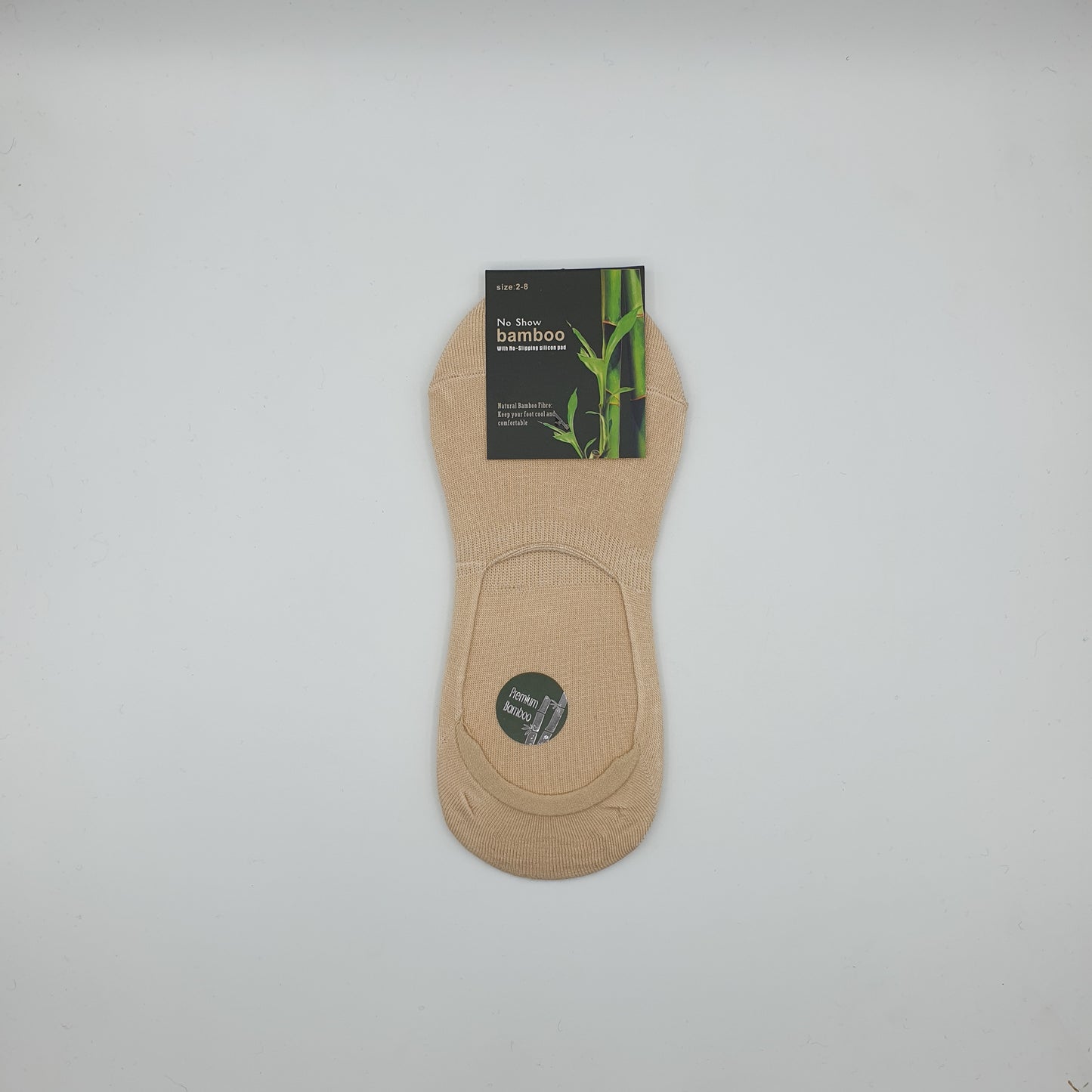 Bamboo Sockets 2-8 Beige