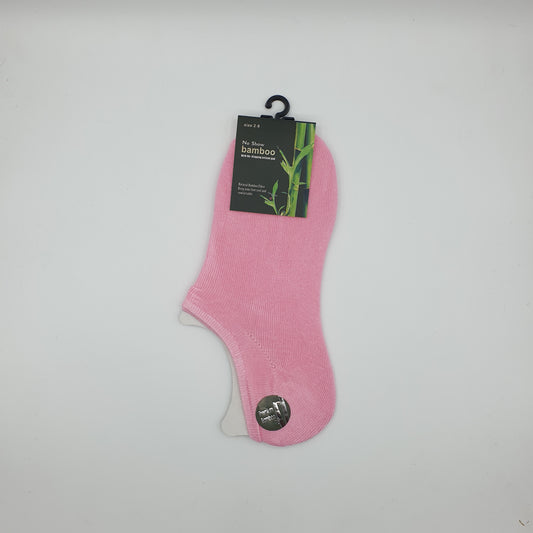 Bamboo Footlets 2-8 Pink