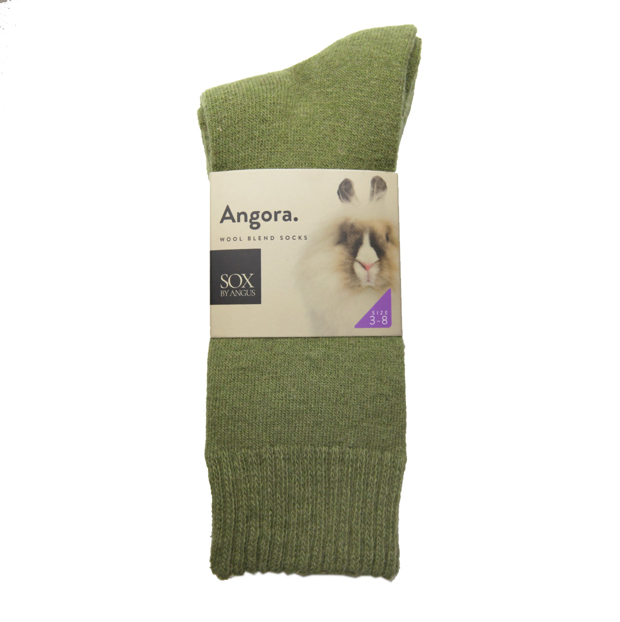 Angora Wool Blend 2 Pair Pack