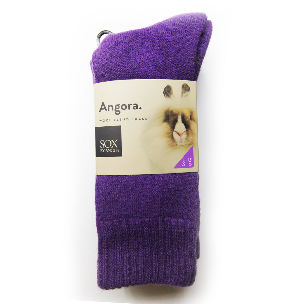 Angora Wool Blend 2 Pair Pack