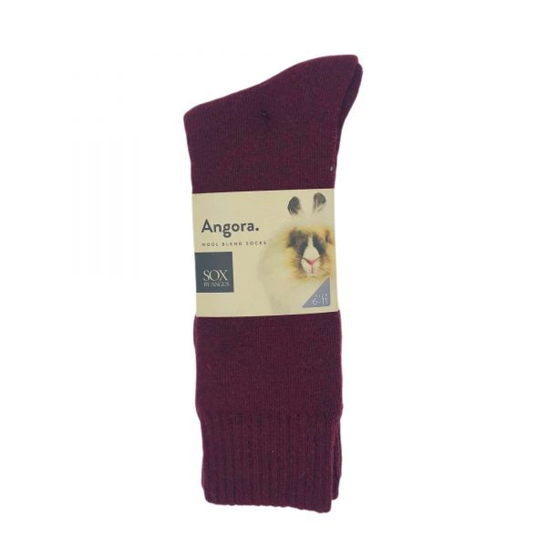 Angora Wool Blend 2 Pair Pack