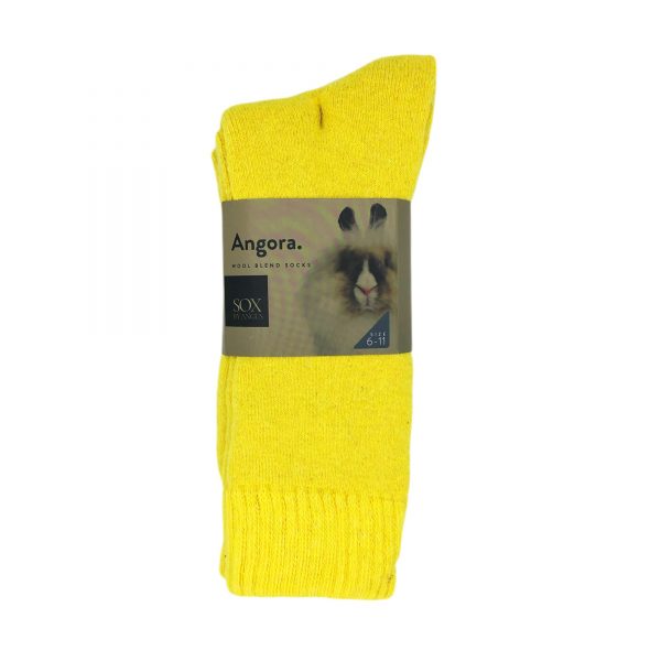 Angora Wool Blend 2 Pair Pack