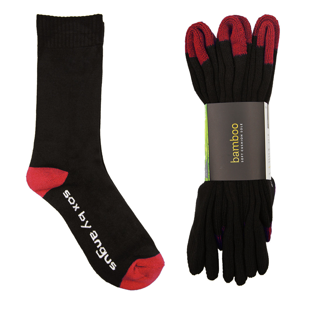 Bamboo Cushion Foot 3 Pair pack