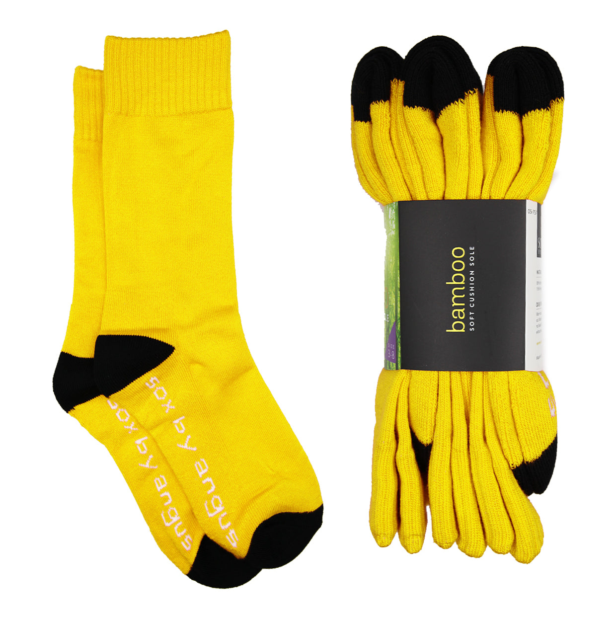 Bamboo Cushion Foot 3 Pair pack