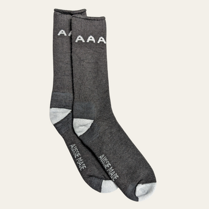 Australian Made Merino Enforcer Wool Work Socks
