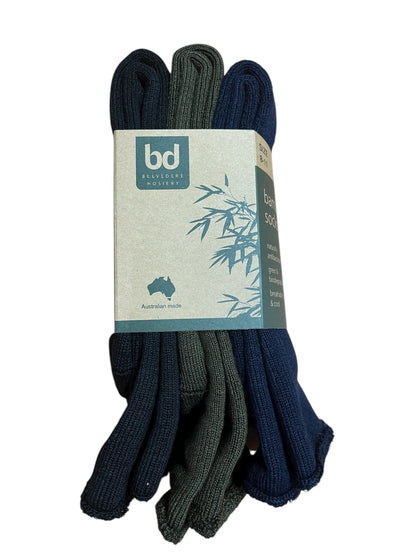 Bamboo  Boot Sock 3pk - Australian Made