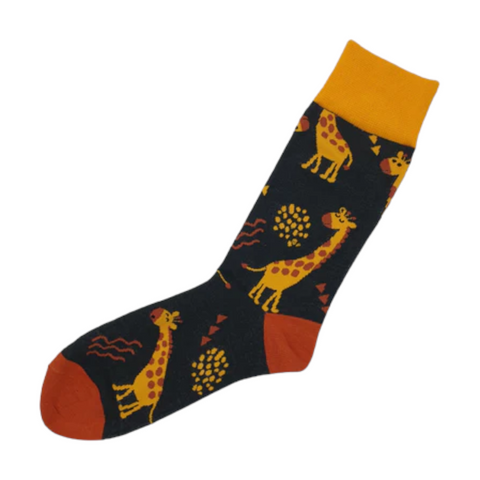 Fashion Pattern socks - Giraffe