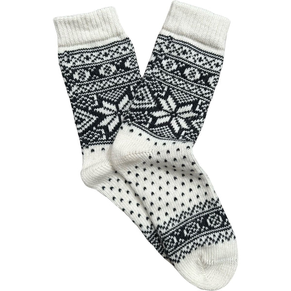 Snowflake EU Wool Socks