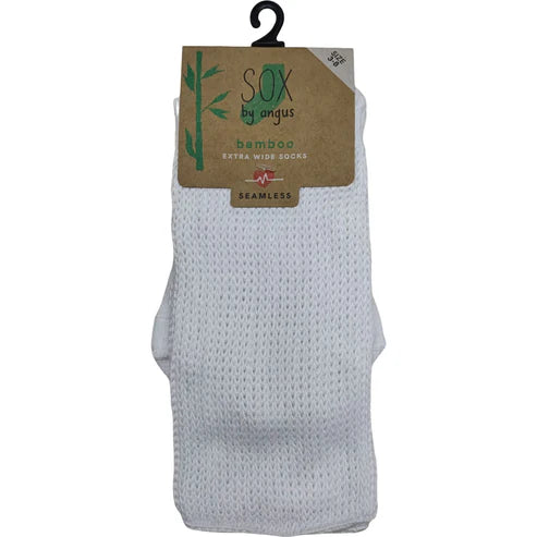 bamboo extra wide socks