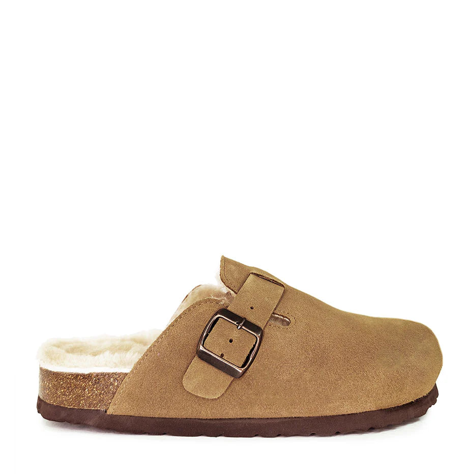 Billie Cork Sheepskin Clog - Koalabi Australia