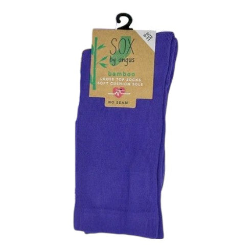 Bamboo Soft Cushion  Sole Loose Top Socks