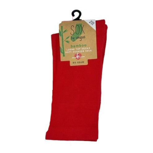 Bamboo Soft Cushion  Sole Loose Top Socks