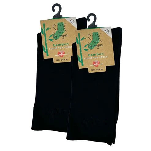 Bamboo Soft Cushion  Sole Loose Top Socks
