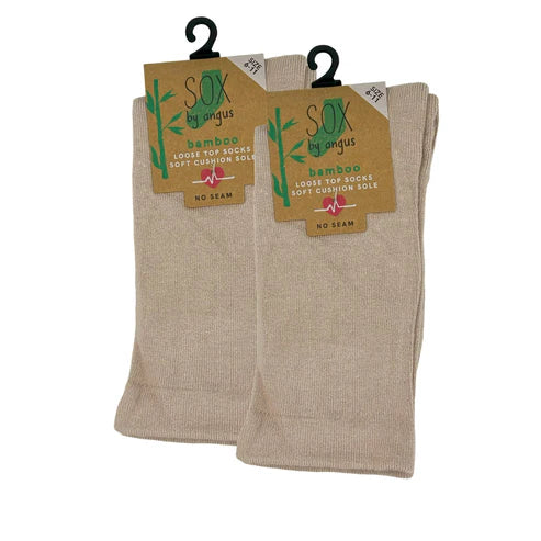 Bamboo Soft Cushion  Sole Loose Top Socks
