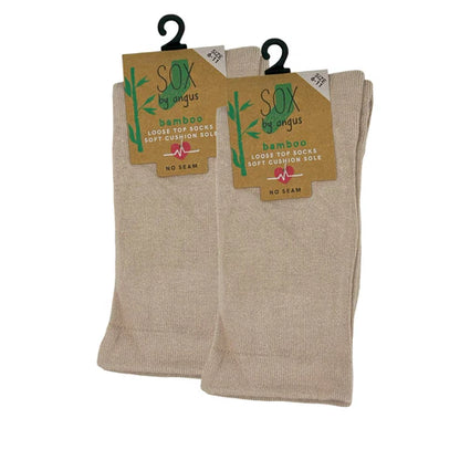 Bamboo Soft Cushion  Sole Loose Top Socks