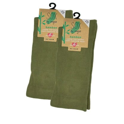 Bamboo Soft Cushion  Sole Loose Top Socks