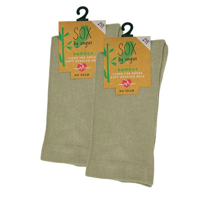 Bamboo Soft Cushion  Sole Loose Top Socks
