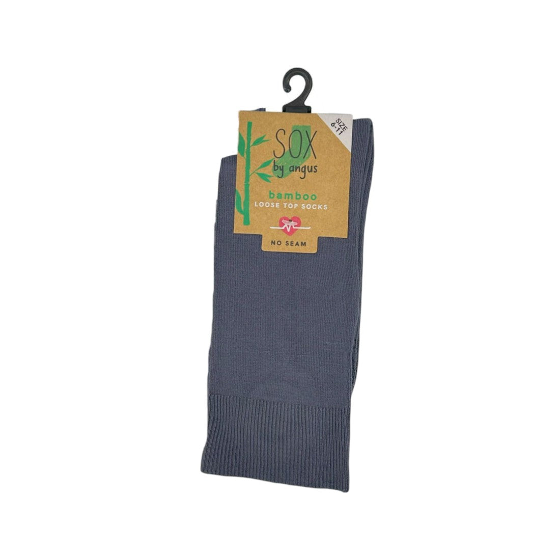 Bamboo Plain Loose Top Socks - NO SEAM