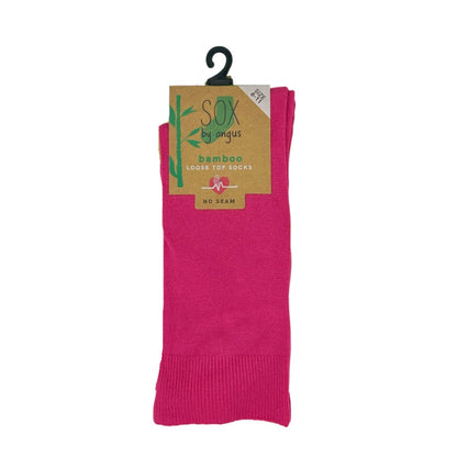 Bamboo Plain Loose Top Socks - NO SEAM