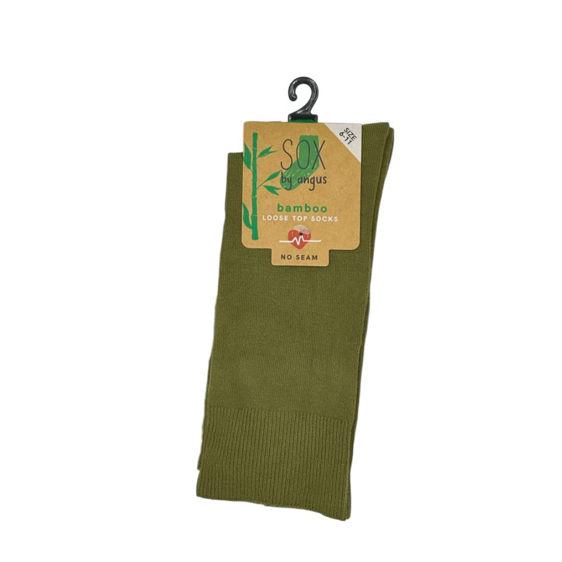 Bamboo Plain Loose Top Socks - NO SEAM