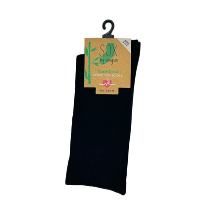 Bamboo Plain Loose Top Socks - NO SEAM