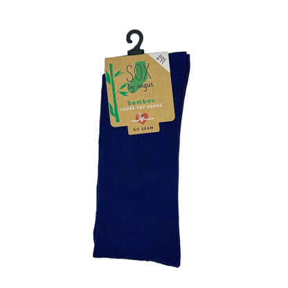 Bamboo Plain Loose Top Socks - NO SEAM