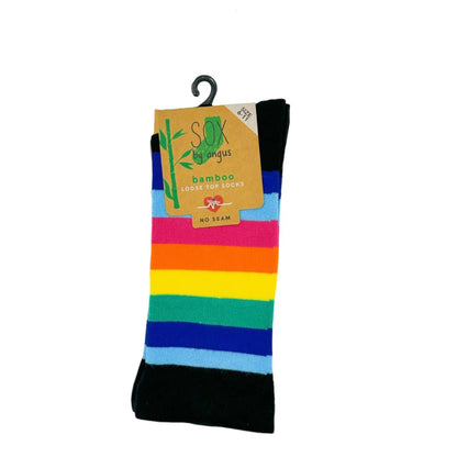 Bamboo Plain Loose Top Socks - NO SEAM