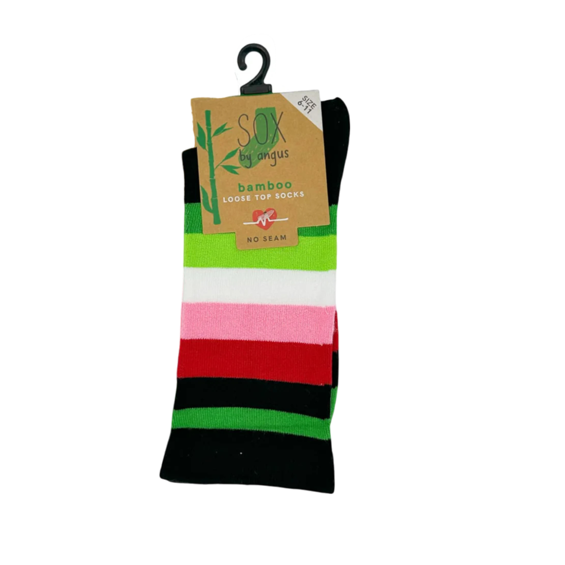 Bamboo Plain Loose Top Socks - NO SEAM