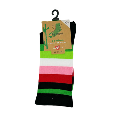 Bamboo Plain Loose Top Socks - NO SEAM